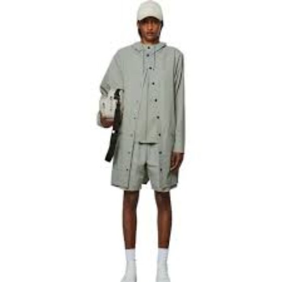 NWT: Rains Long Jacket Sizes Large and XL - Picture 1 of 9